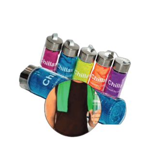 Chillax Cooling Towel ice towel advert image