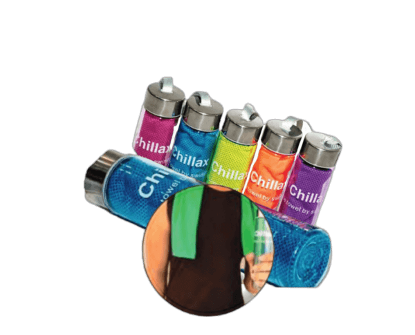 Chillax Cooling Towel ice towel advert image