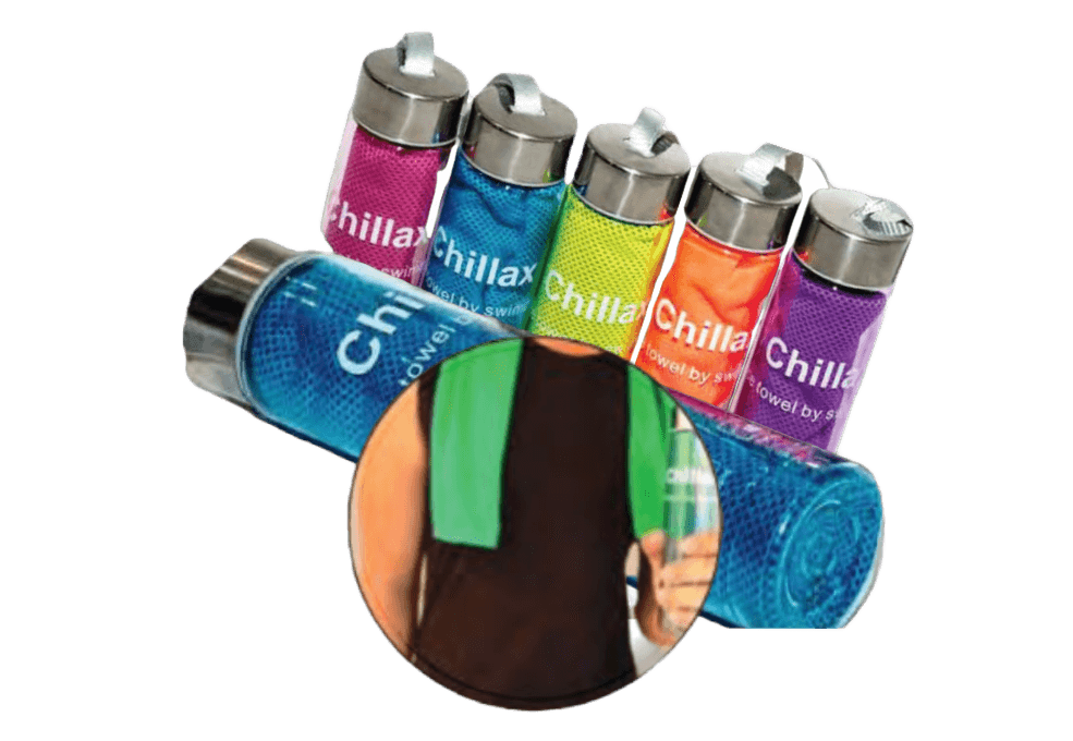 Chillax Cooling Towel microfiber towels chillax ice towel advert image