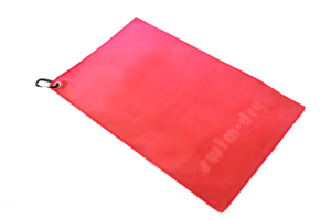 Golfers Towel red