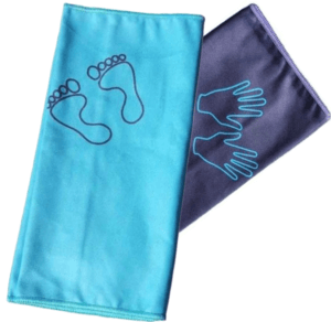 Microfibre towel travel set